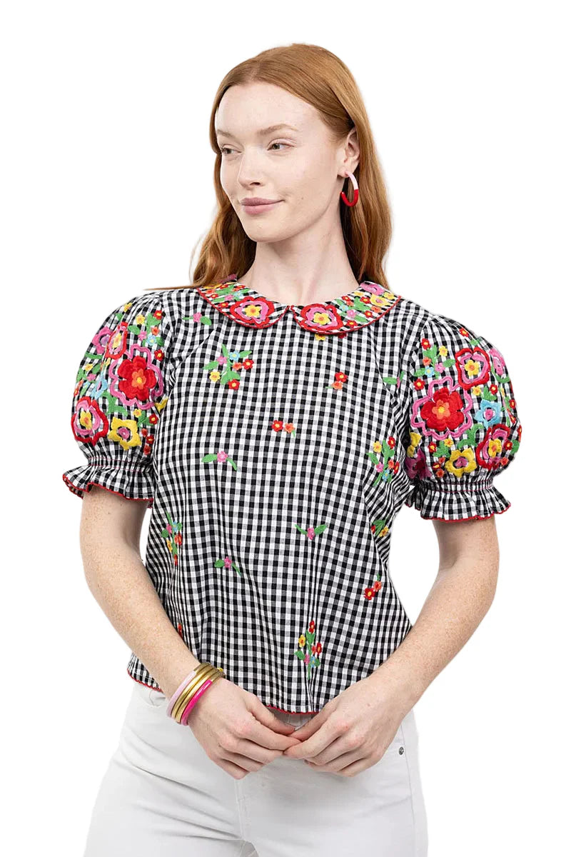 Ivy Jane Gingham Garden Top