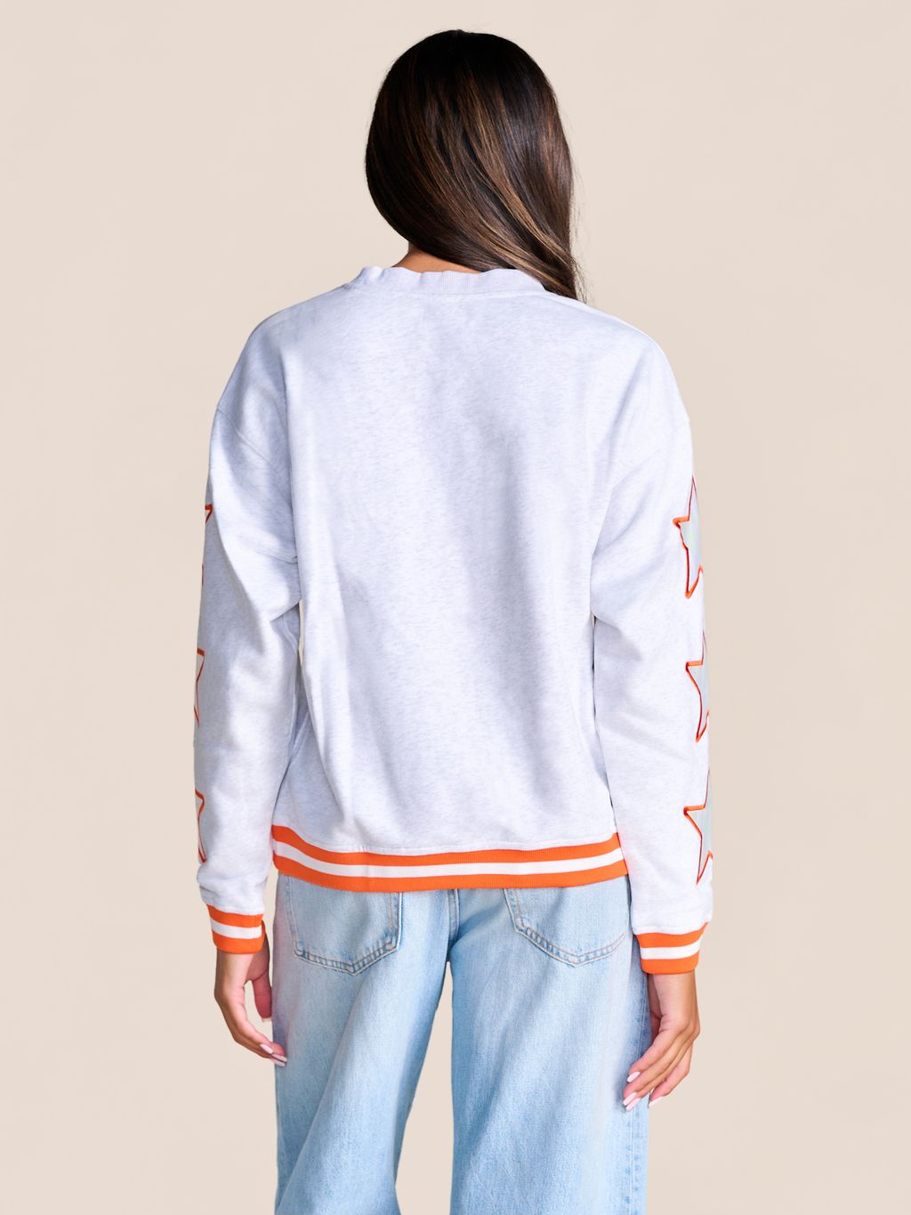 The Hometeam Heathered Crewneck Clemson