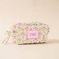 Sorority Quilted Cosmetic Pouch