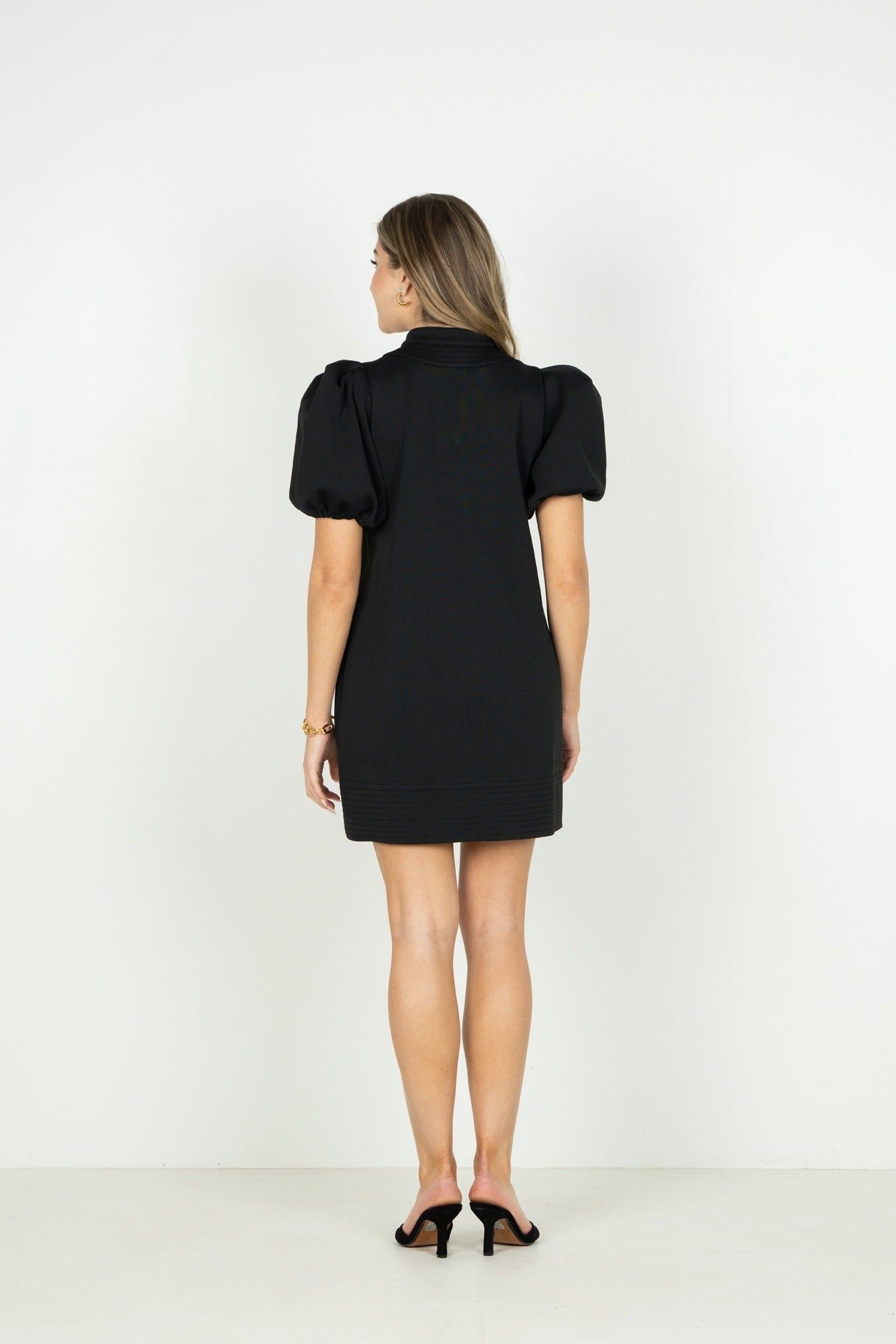 Emily McCarthy Hampton Mini Dress Black