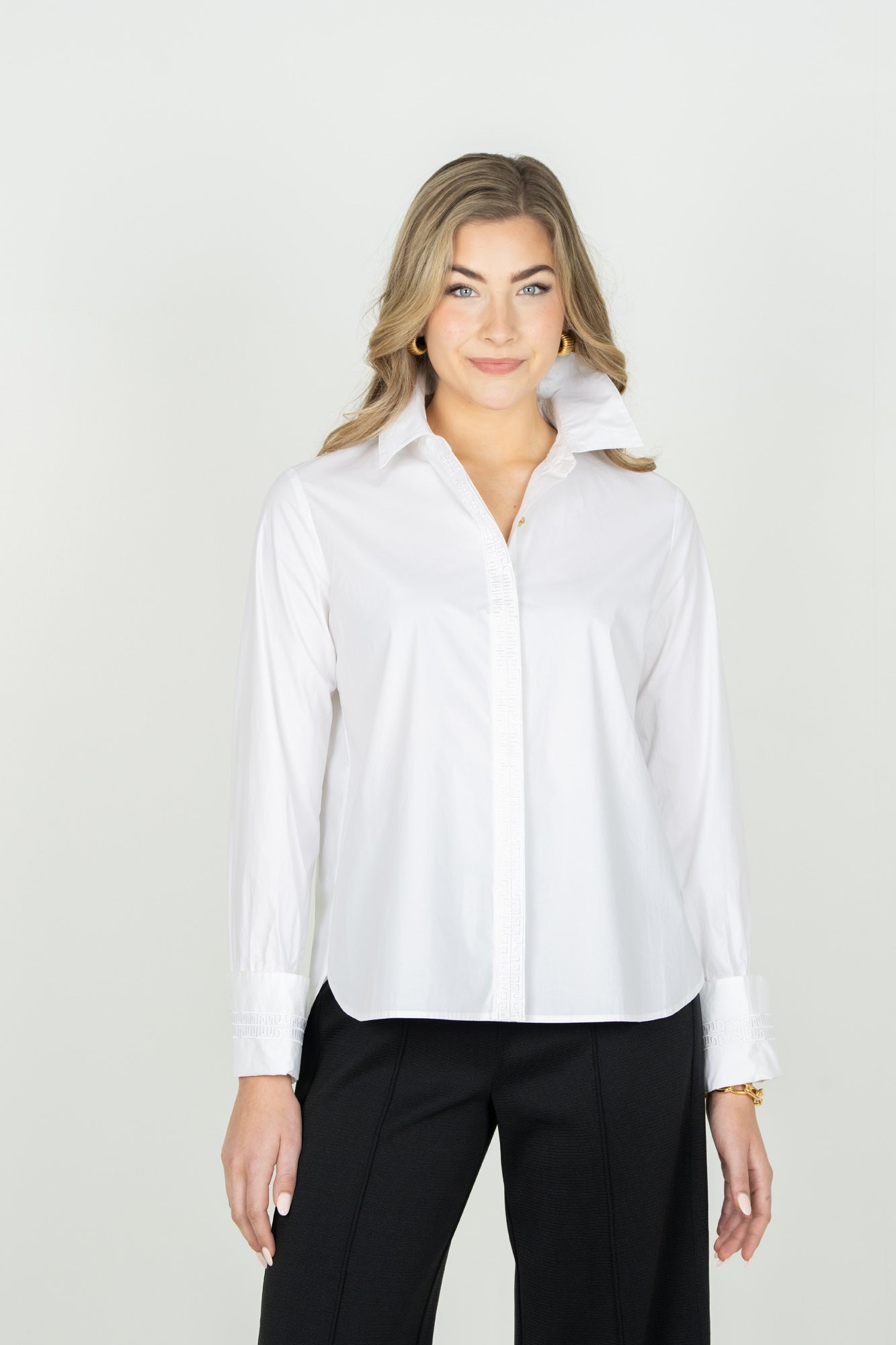 Emily McCarthy Classic Oxford White