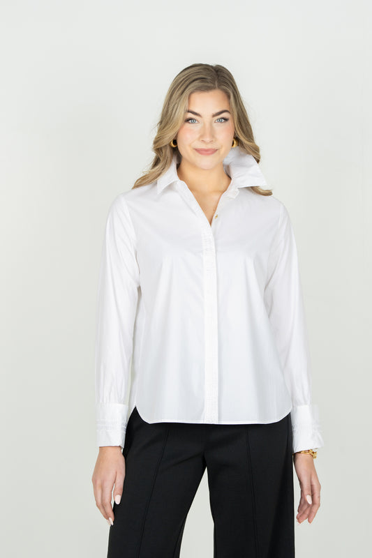 Emily McCarthy Classic Oxford White