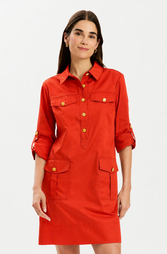 Tyler Boe Rory Shirtdress Aurora