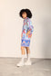 Maude Vivante Ava Dress Azure Safari