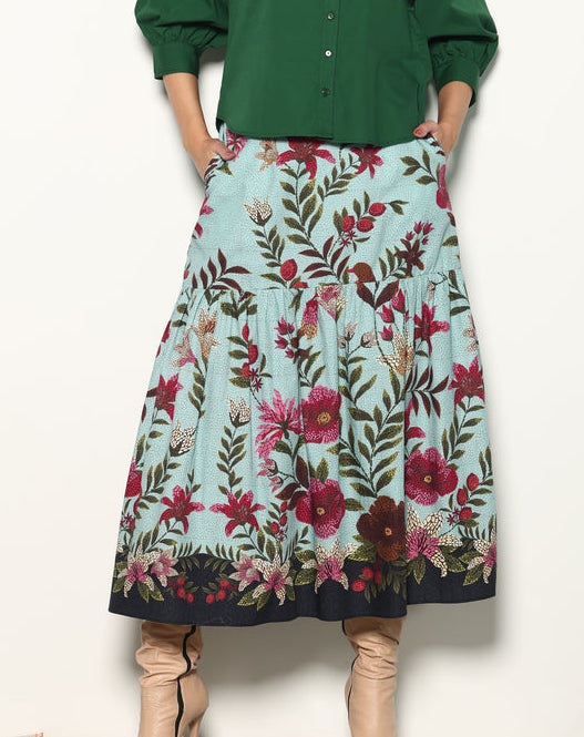 Maude Vivante Ada Skirt Opal Mosaic