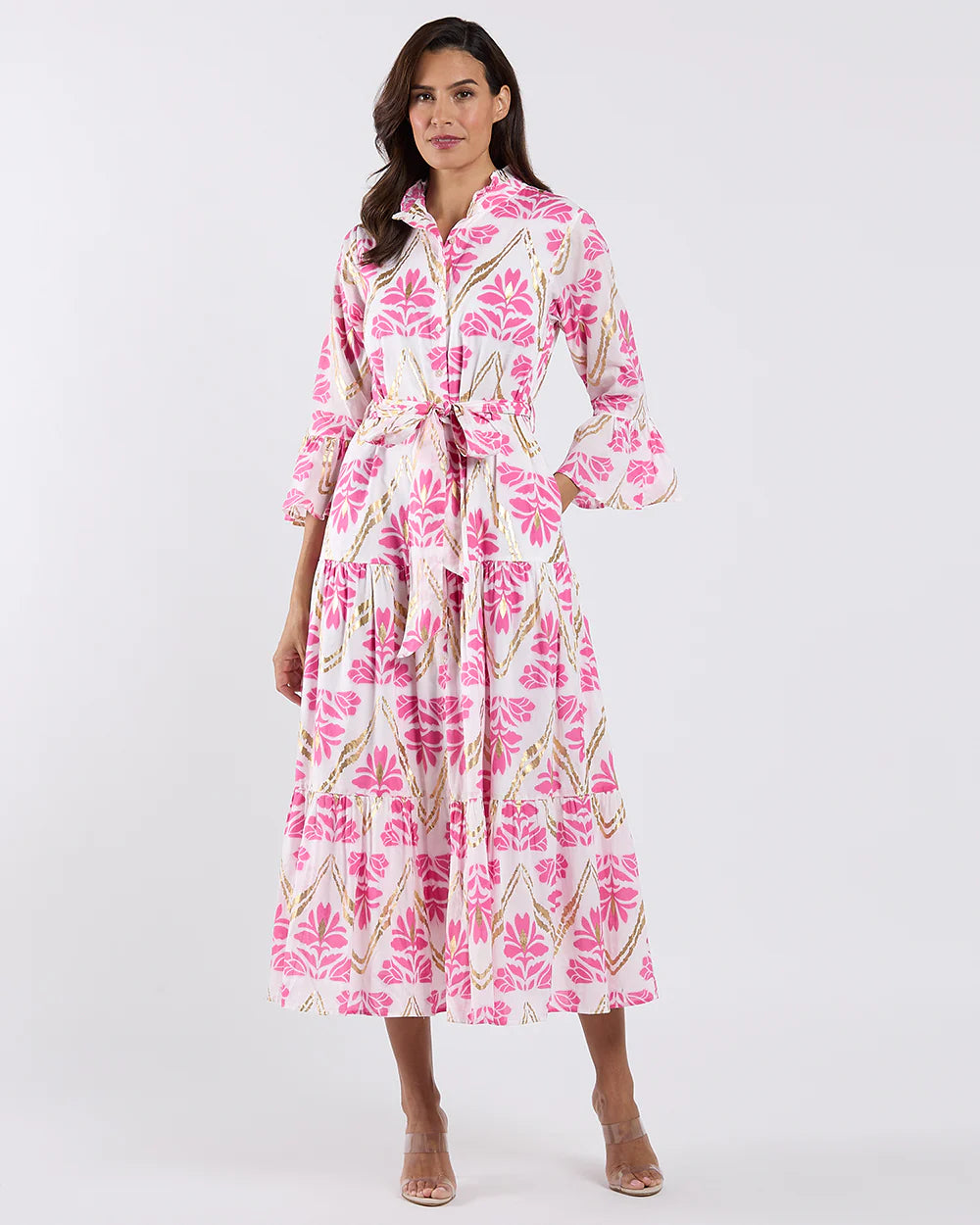 Jude Connally Roxie Dress White Gold