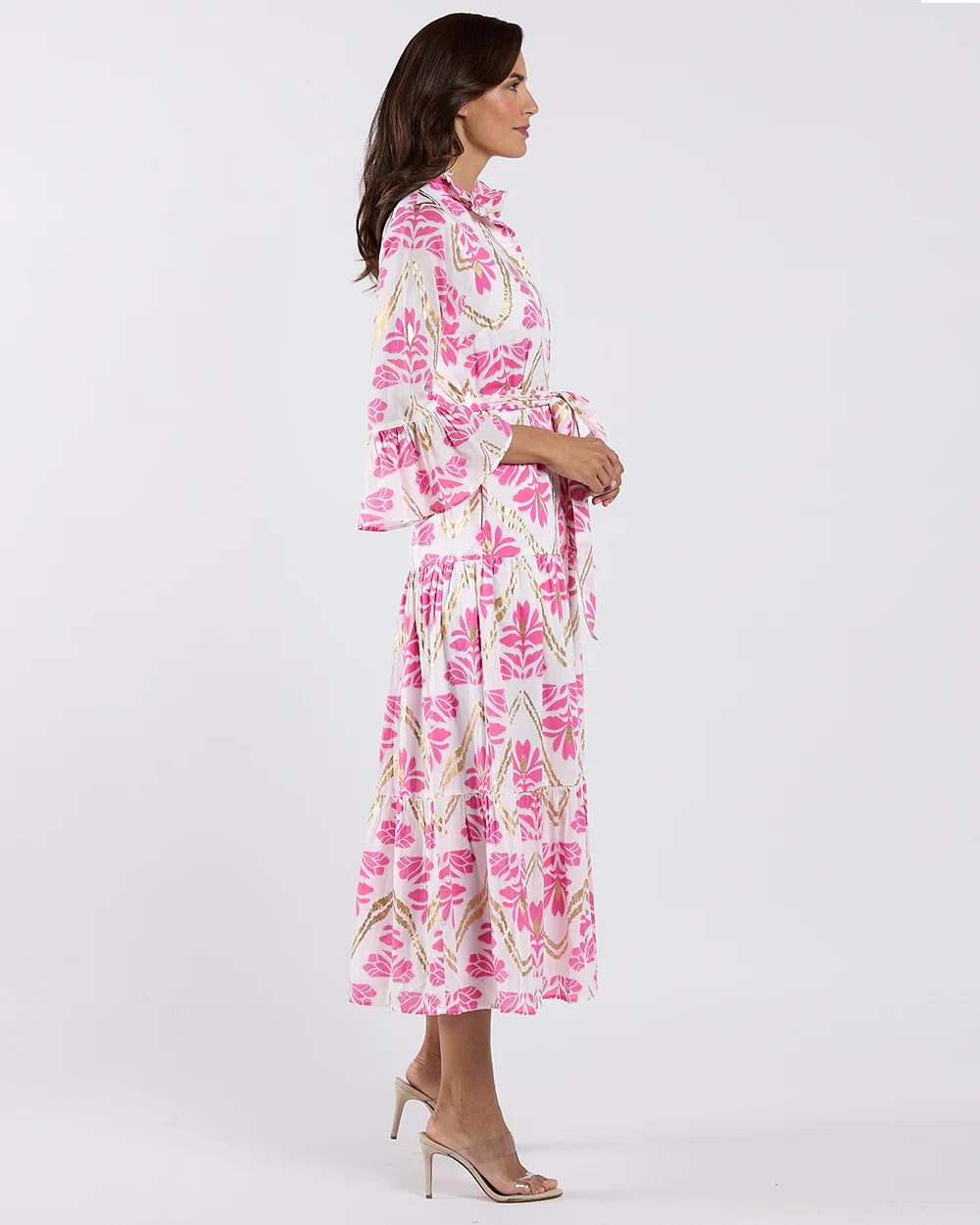 Jude Connally Roxie Dress White Gold