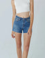 Unpublished Emma High Waist Fit shorts in Everlast