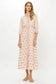 Oliphant Shirt Dress Maxi Arbor Coral