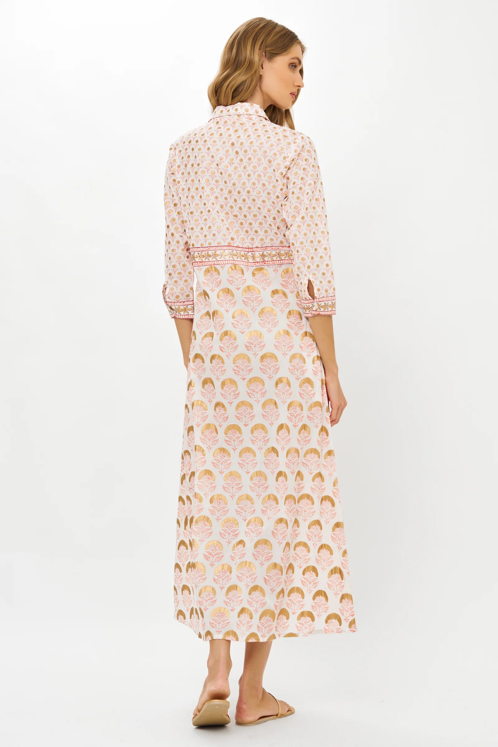 Oliphant Shirt Dress Maxi Arbor Coral – Southerngirlchic