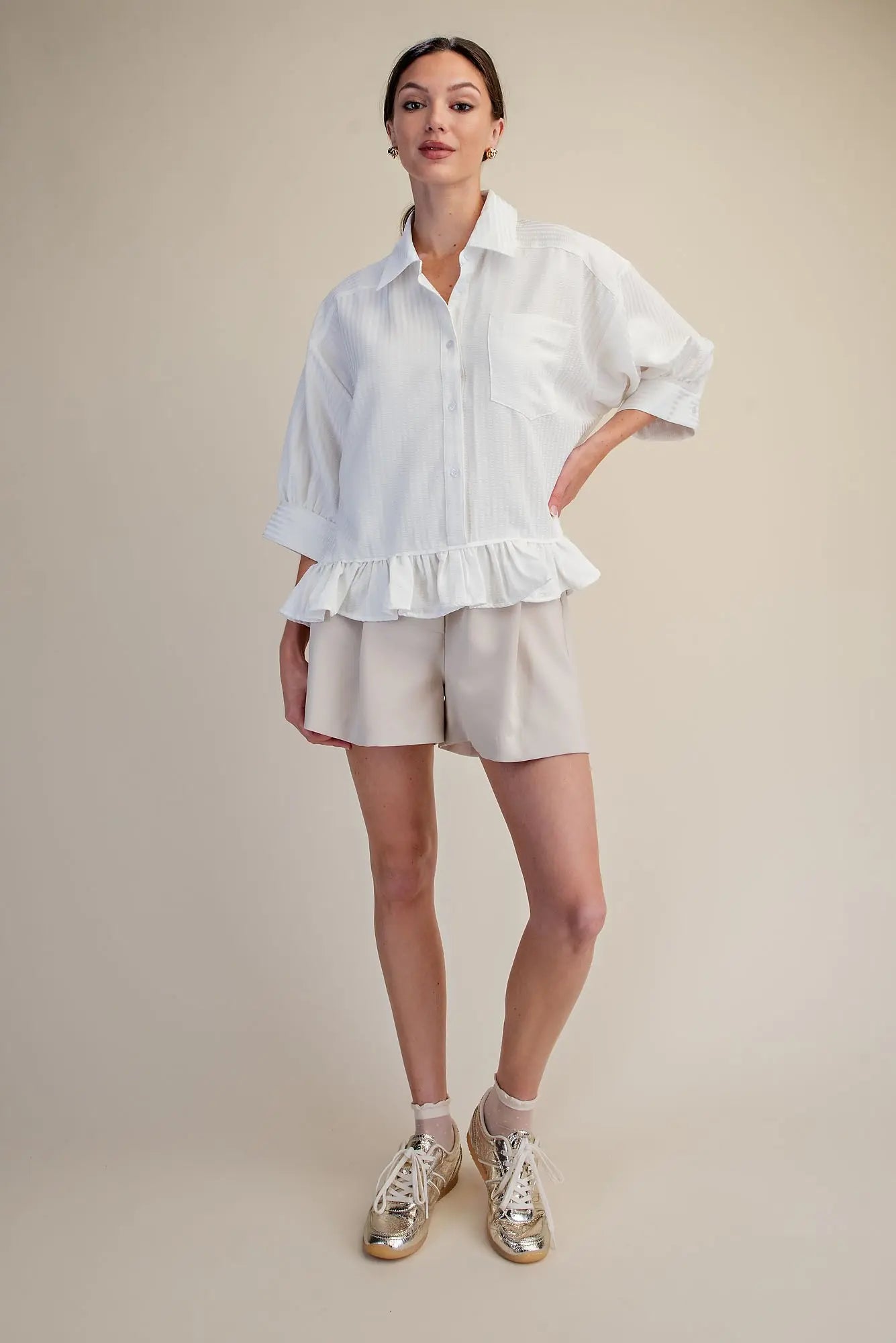 The Charlotte Stripe Blouse