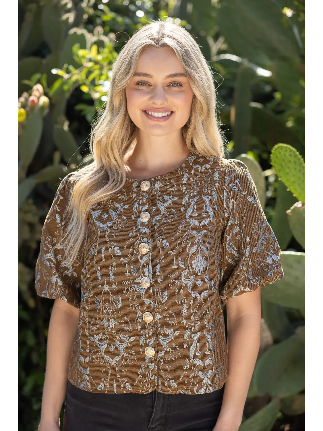 The Floral Luxe Top