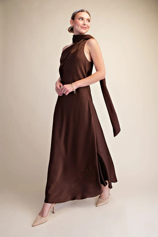 The Celeste Gown Brown