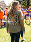 Clemson Tiger Face Army Green Jacket