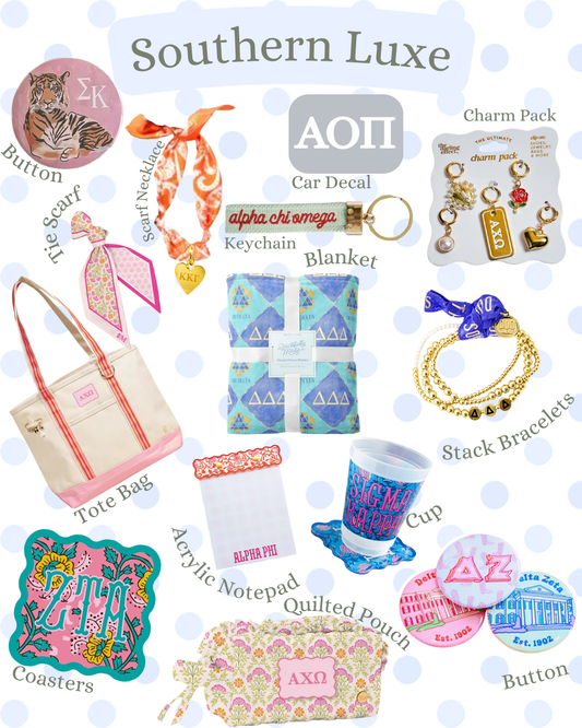 Southern Luxe Bid Day Basket