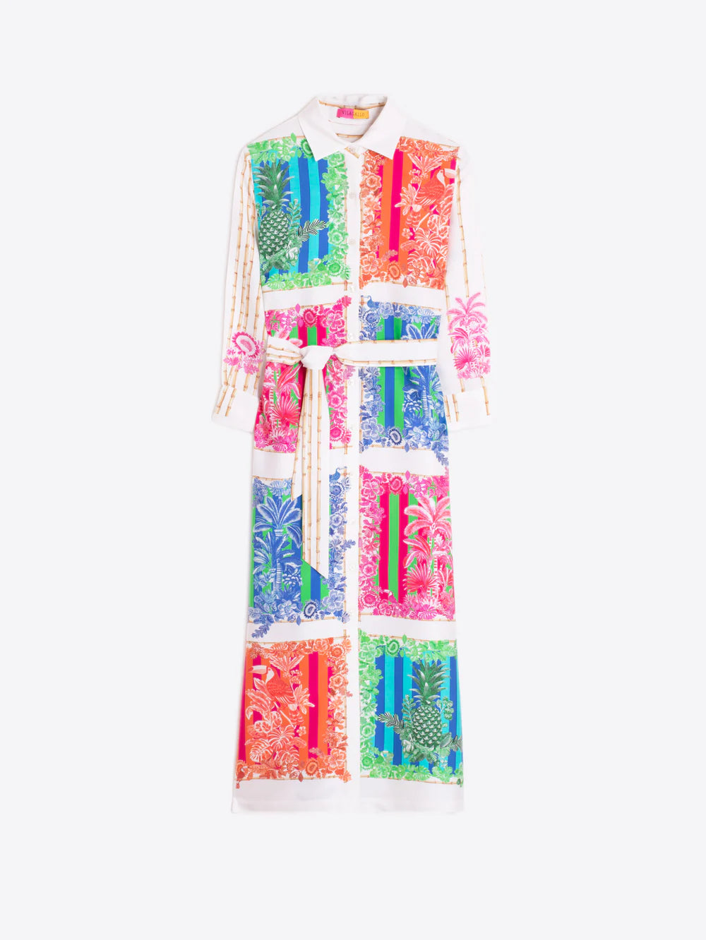 multicolor shirt dress Saaksha & Kinni Lexi Multicolor Shirt Dress