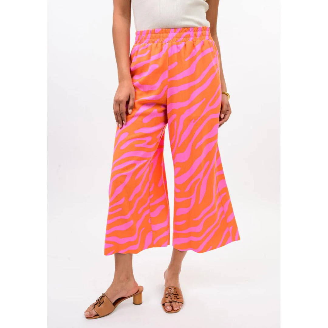 Ivy Jane Pull On Crop Pant Tangerine