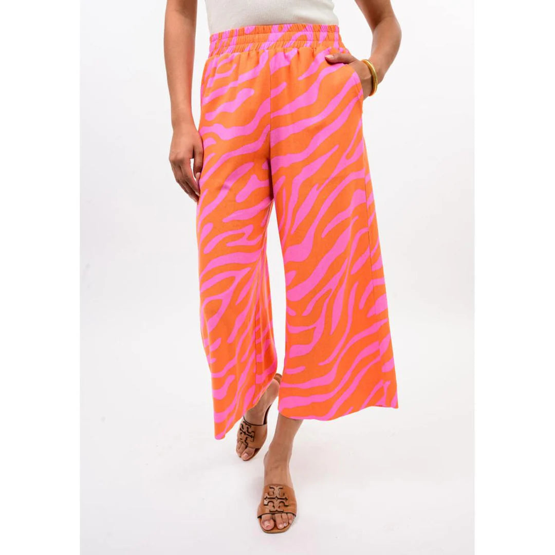 Ivy Jane Pull On Crop Pant Tangerine