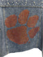 Clemson Paw Pearl Denim Jacket