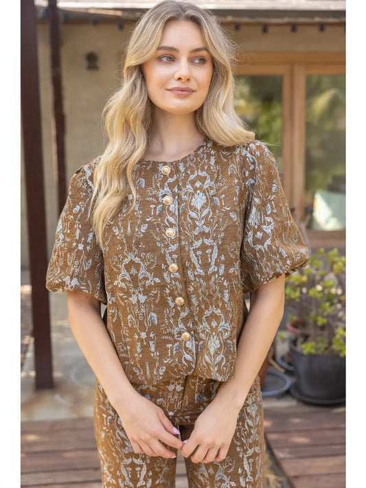 The Floral Luxe Top
