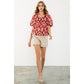 THML Abstract Print Top