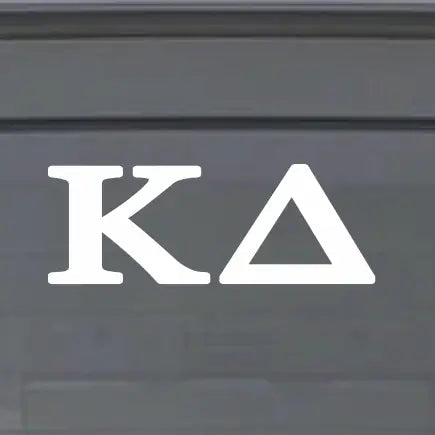 Sorority Car Decal