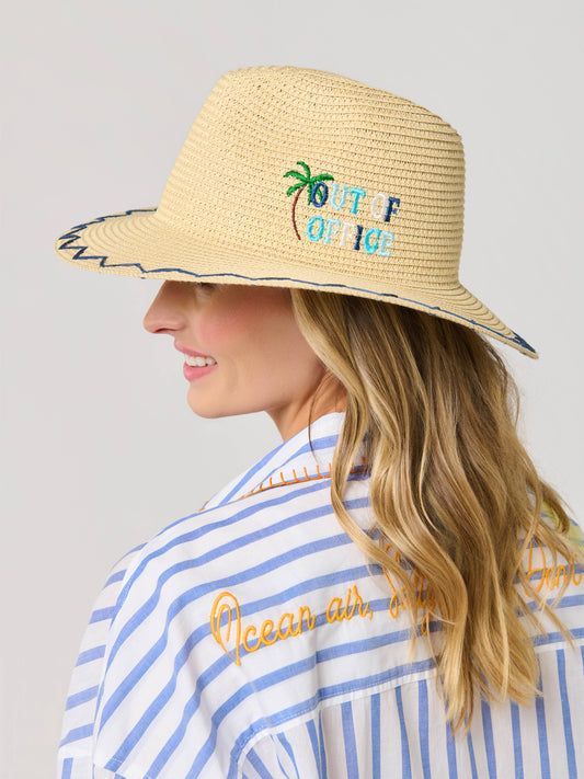 "Out Of Office" Sun Hat