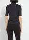 Lysse Clara Mockneck Elbow Sleeve Black