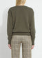 Lysse Adelaide Button Trim Pullover Sweater Mosswood