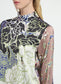 Lysse Seraphina Mock Neck Blouse Antique Garden