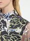 Lysse Seraphina Mock Neck Blouse Antique Garden