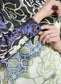 Lysse Seraphina Mock Neck Blouse Antique Garden