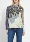 Lysse Seraphina Mock Neck Blouse Antique Garden