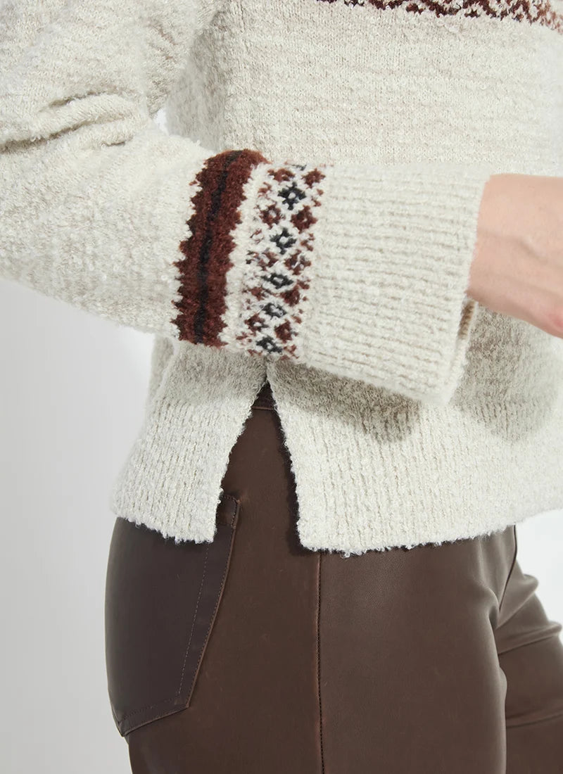 Lysse Harriet Fair Isle Jacquard Sweater