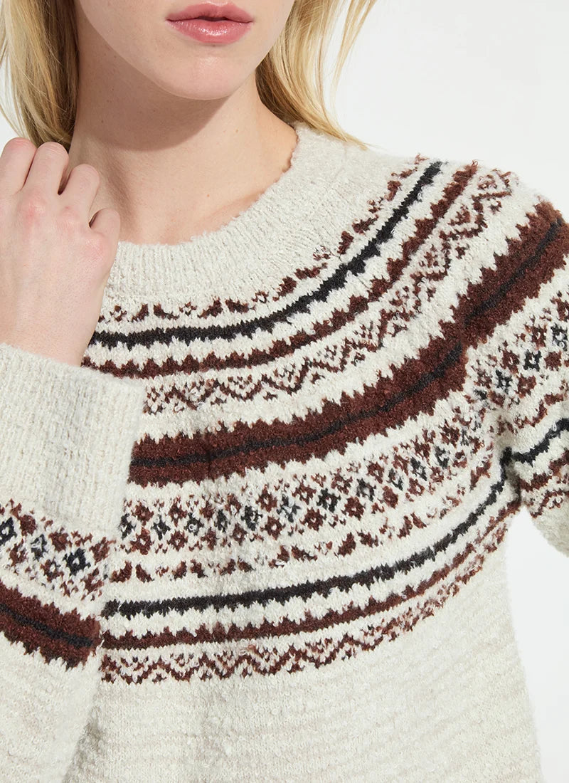 Lysse Harriet Fair Isle Jacquard Sweater