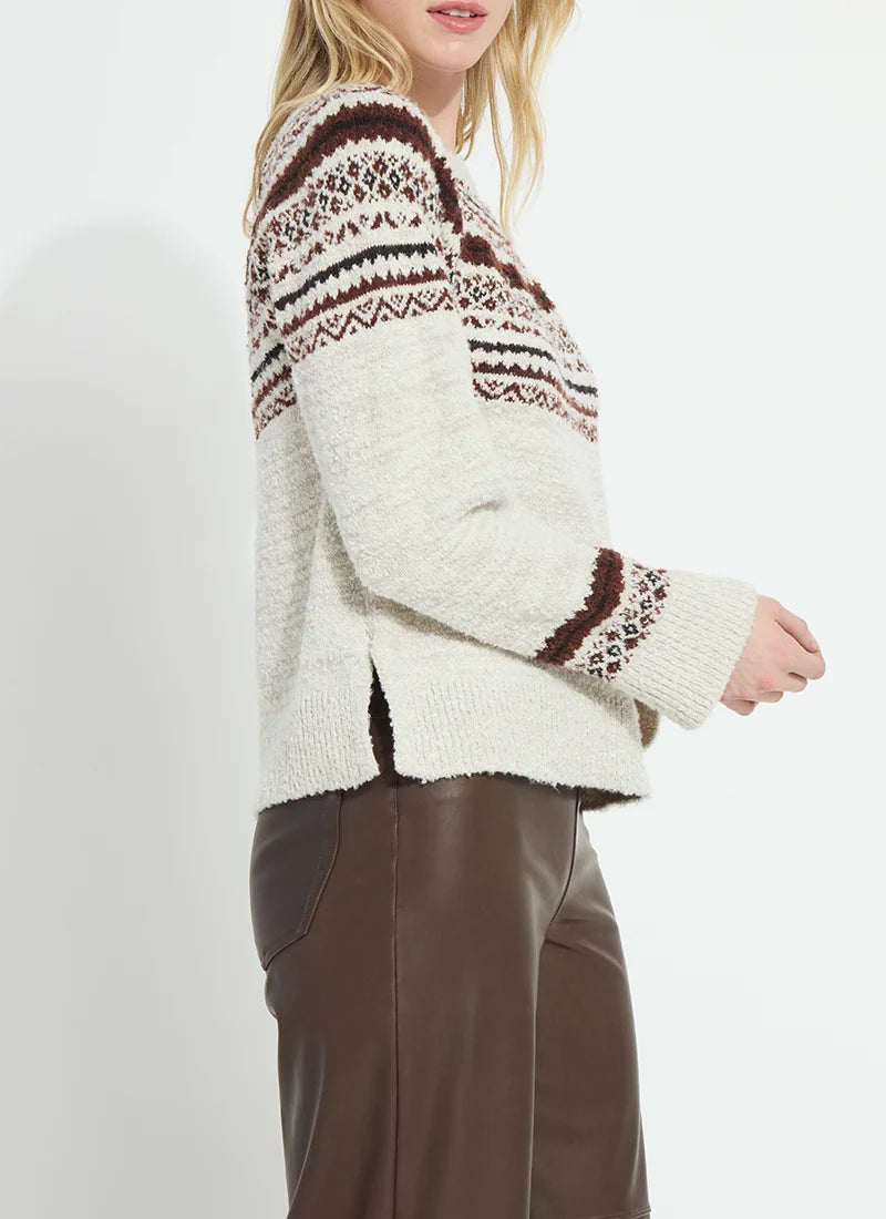 Lysse Harriet Fair Isle Jacquard Sweater