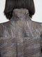 Lysse Maxine Convertible Tie Satin Shirt Textural Beat