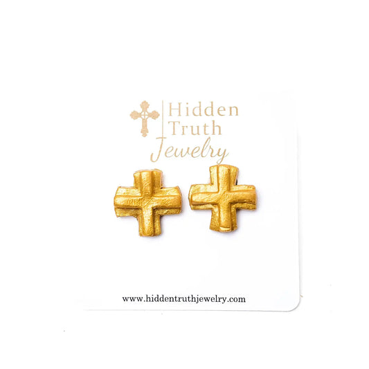 Hidden Truth Piper Cross Studs