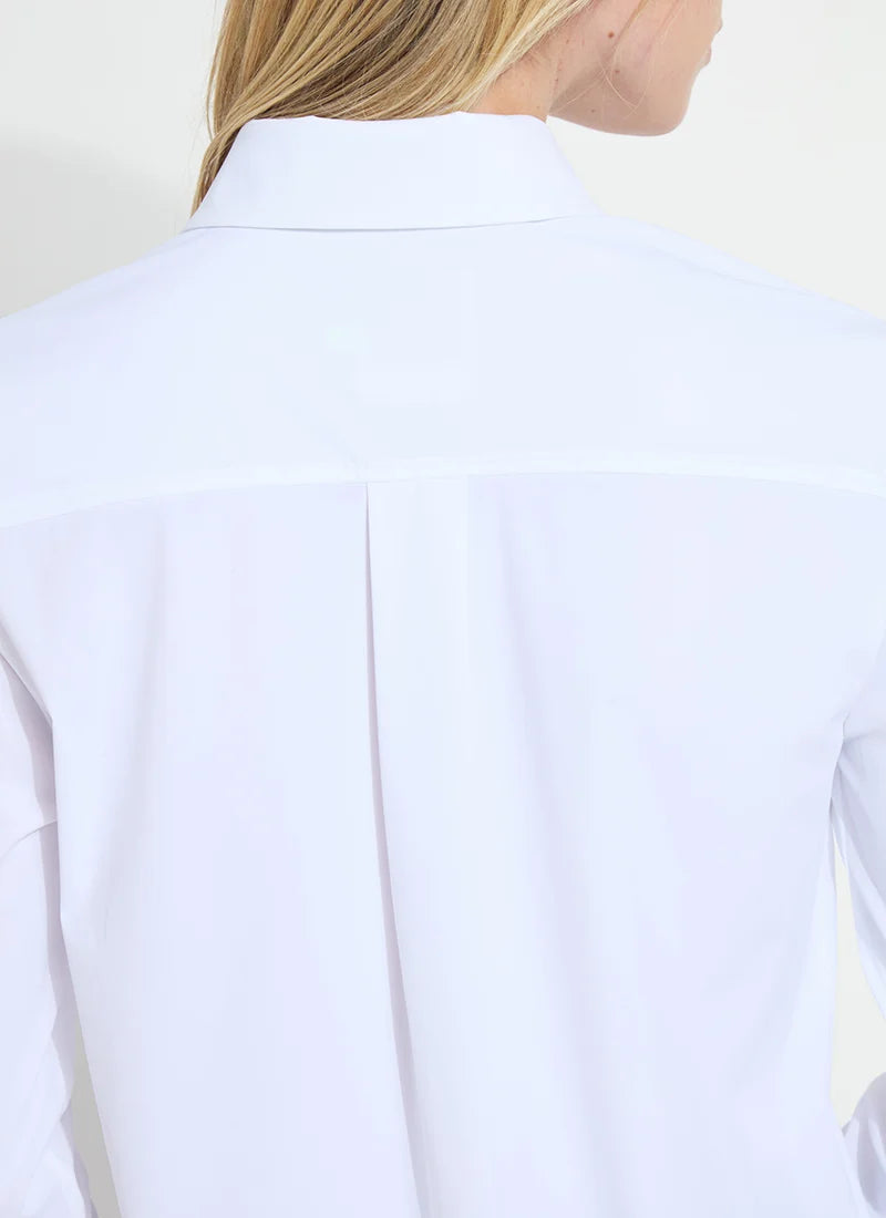 Lysse Schiffer 2.0 Button Down Shirt White