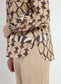 Lysse Cosima Elastic Cuff Shirt Art Deco Mosaic