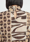 Lysse Cosima Elastic Cuff Shirt Art Deco Mosaic