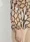 Lysse Cosima Elastic Cuff Shirt Art Deco Mosaic