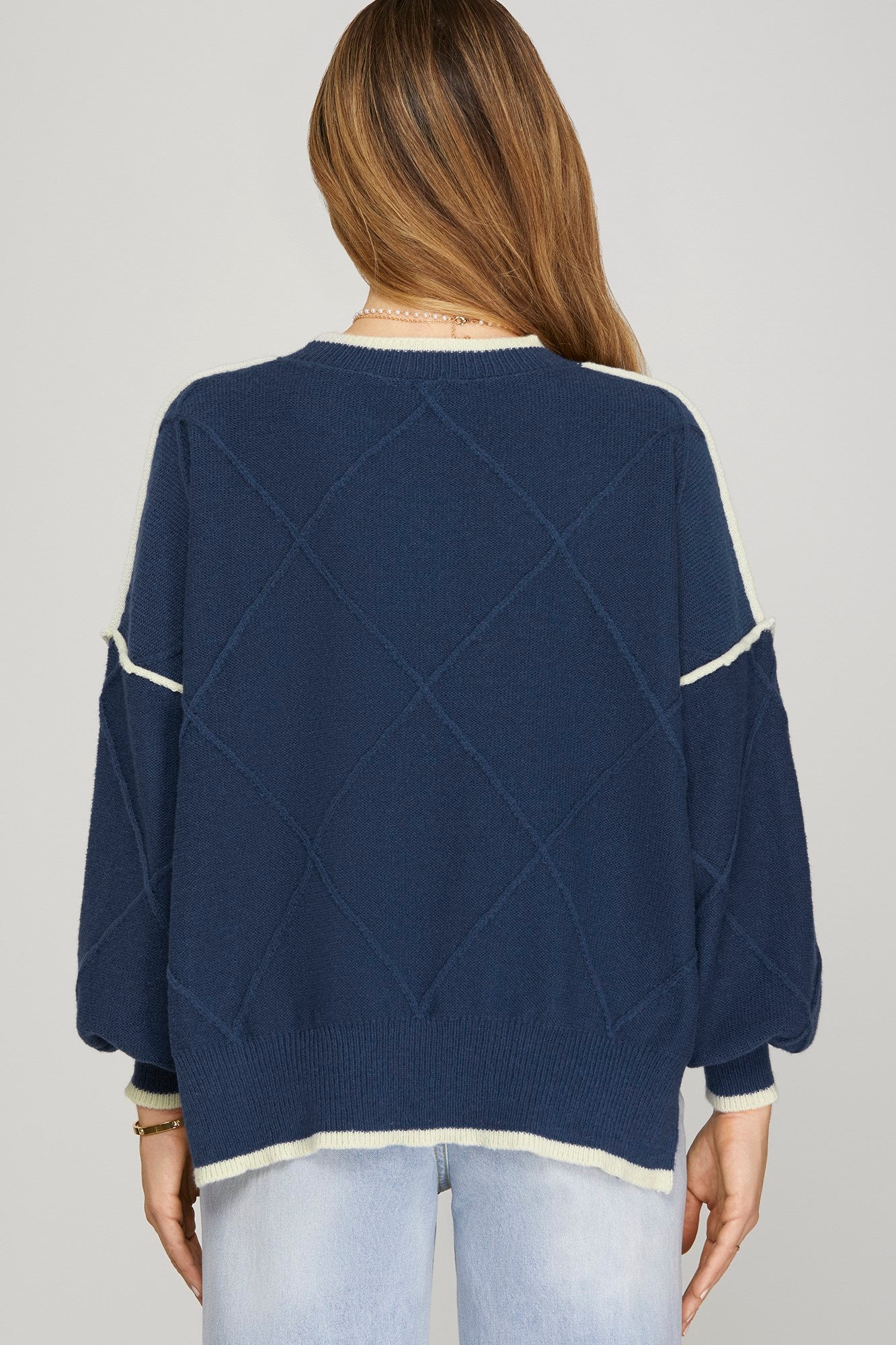 Bow Detail Sweater Top