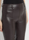 Lysse Ellie Textured Vegan Leather Pants Double Espresso