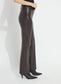 Lysse Ellie Textured Vegan Leather Pants Double Espresso