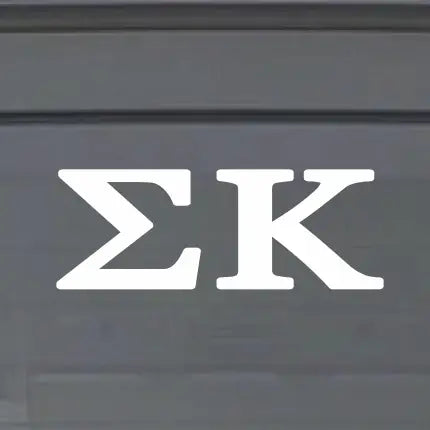 Sorority Car Decal