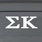 Sorority Car Decal