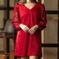 Jordan Dress Red Sequin