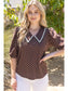 The Hazel Collared Top