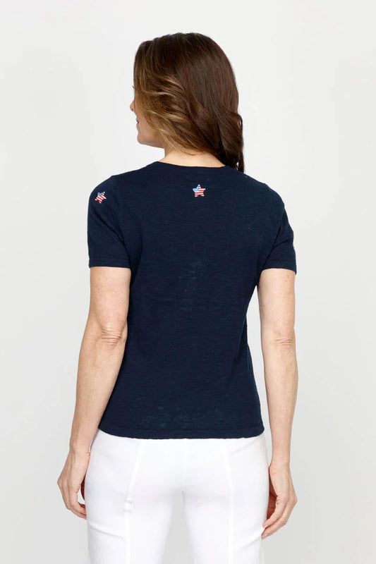 Metric Patriotic Tee